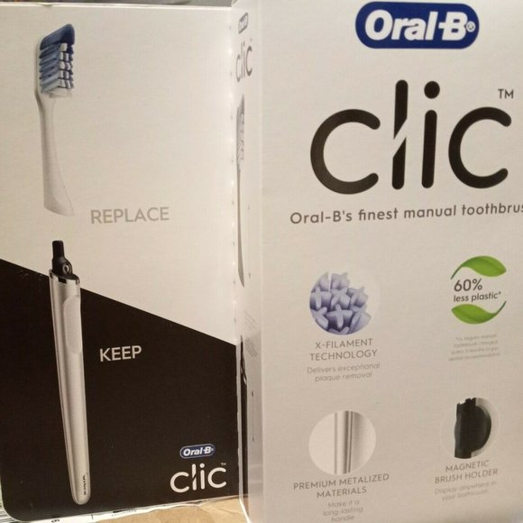 Oral B Clic Finest Manual Toothbrush - Picture 2 of 2